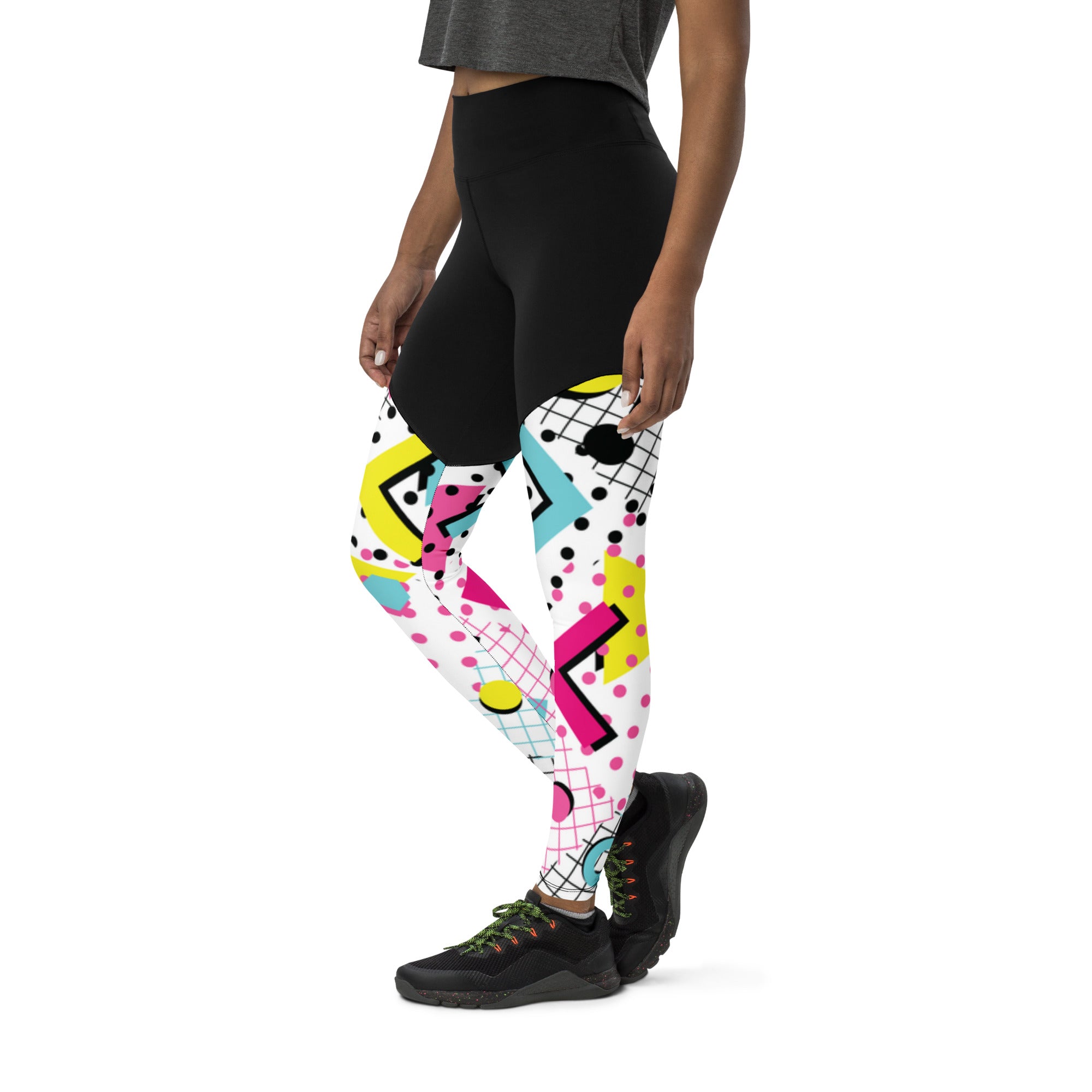 Zumba victory high waisted ankle clearance leggings